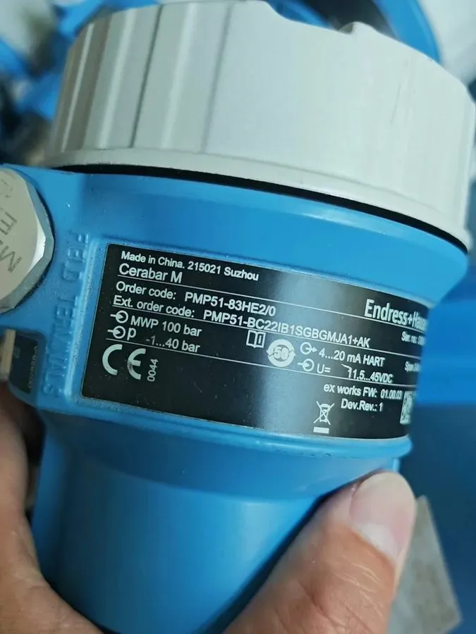 Датчик давления Endress+Hauser PMP51 Cerabar M Pressure Transmitter -1 to 1 bar 