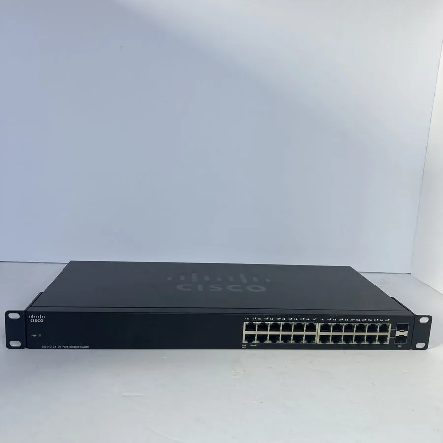 Коммутатор Cisco SG110-24HP 24-Port Gigabit PoE Unmanaged Switch 100W 2x SFP