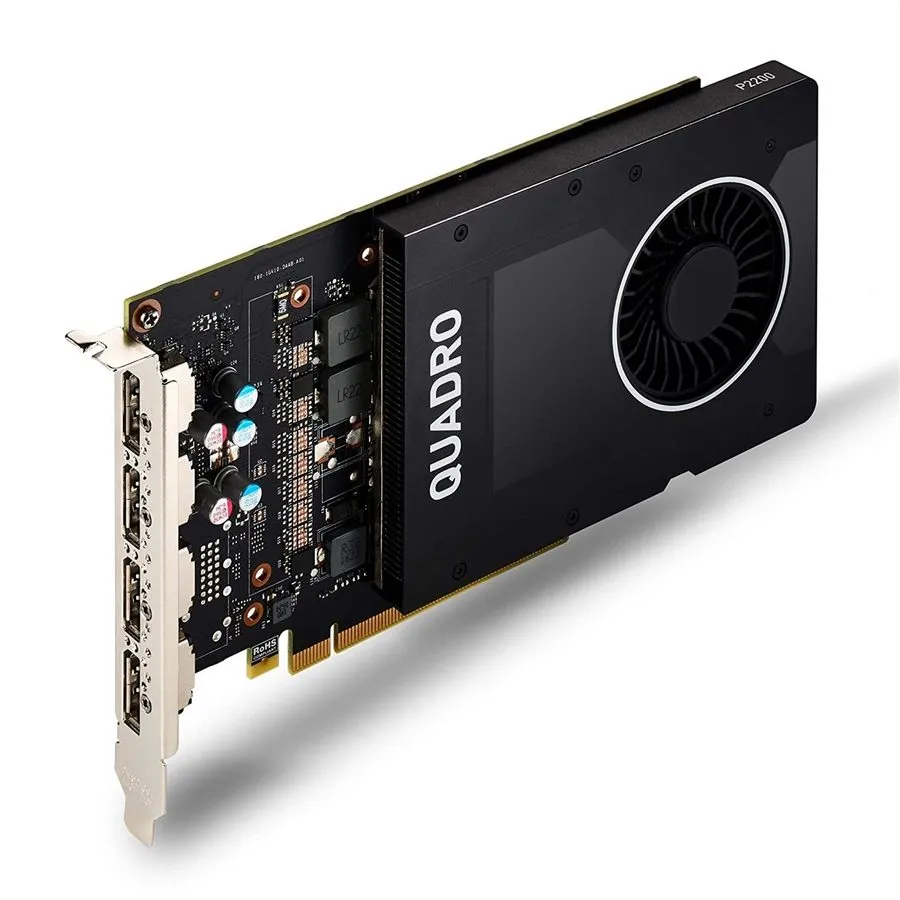 HP NVIDIA Quadro P2200 Card