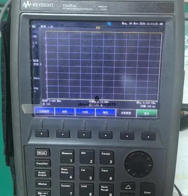 Анализатор цепей Keysight/ AGILENT N9923A FIELDFOX RF VECTOR NETWORK ANALYZER 6G