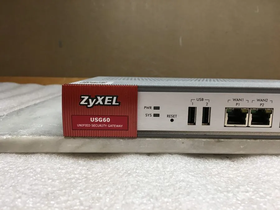 Межсетевой экран ZyXEL USG60 Unified Security Gateway FIREWALL 6 Port Gigabit Et