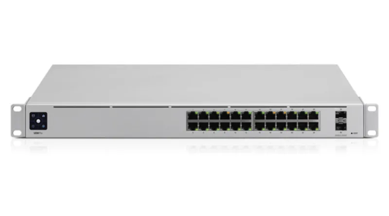 Коммутатор Ubiquiti UniFi USW-PRO-24 Layer3 Gigabit Switch 24 Port Non-PoE + 2x 