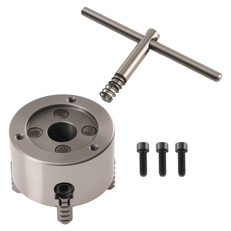 Режущий инструмент K72-80 Self Centering 4 Jaw Lathe Chuck 80mm Metal HT300 Cast