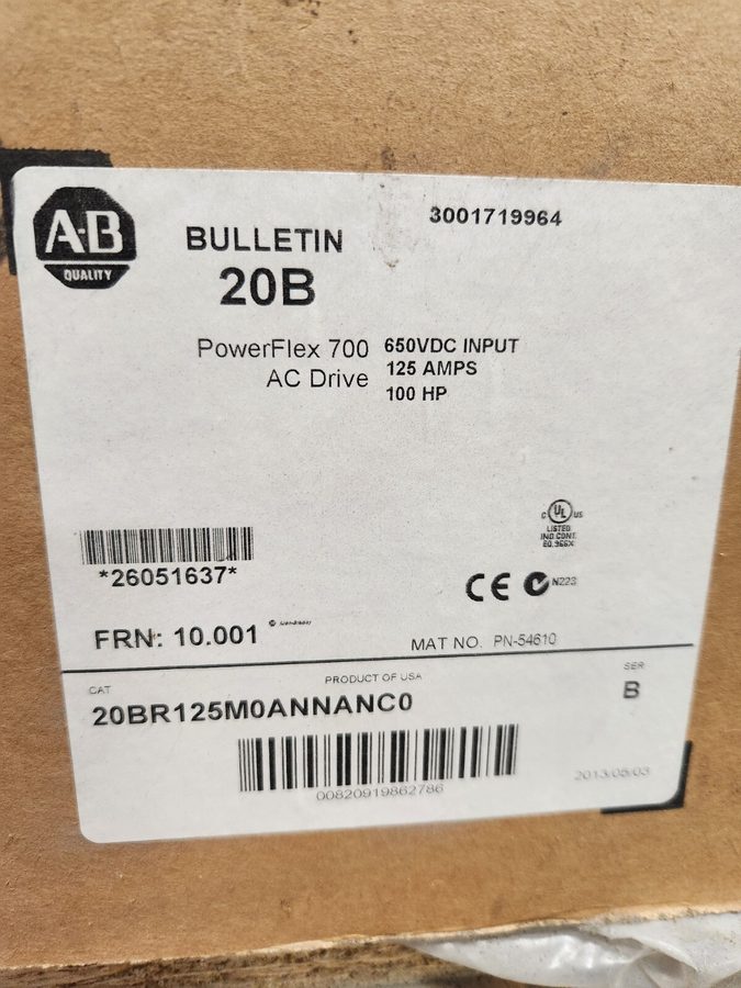 Фото лота 20BR125M0ANNANC0 от продавца №87366