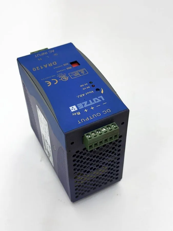 Блок питания Lutze DRA120 DIN Rail Switching Power Supply 115/230VAC Selectable  — фото лота 1