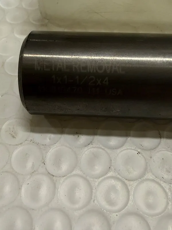 Режущий инструмент Metal Removal 1" Solid Carbide Endmill 1x1x1-1/2x4 4FL M33650 — фото лота 1