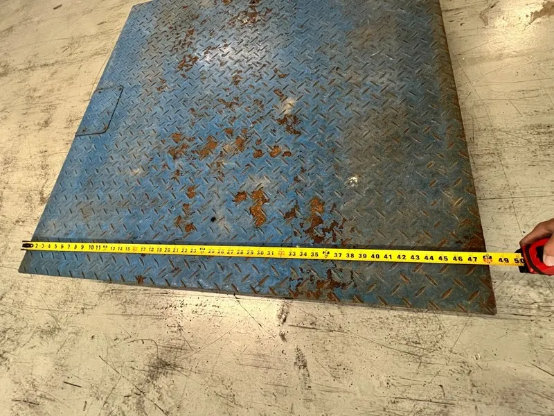 Весы DigiWeigh 4' x 4' NTEP Approval 5000Lb/1Lb Pallet Floor Scale DWP-5000F — фото лота 1
