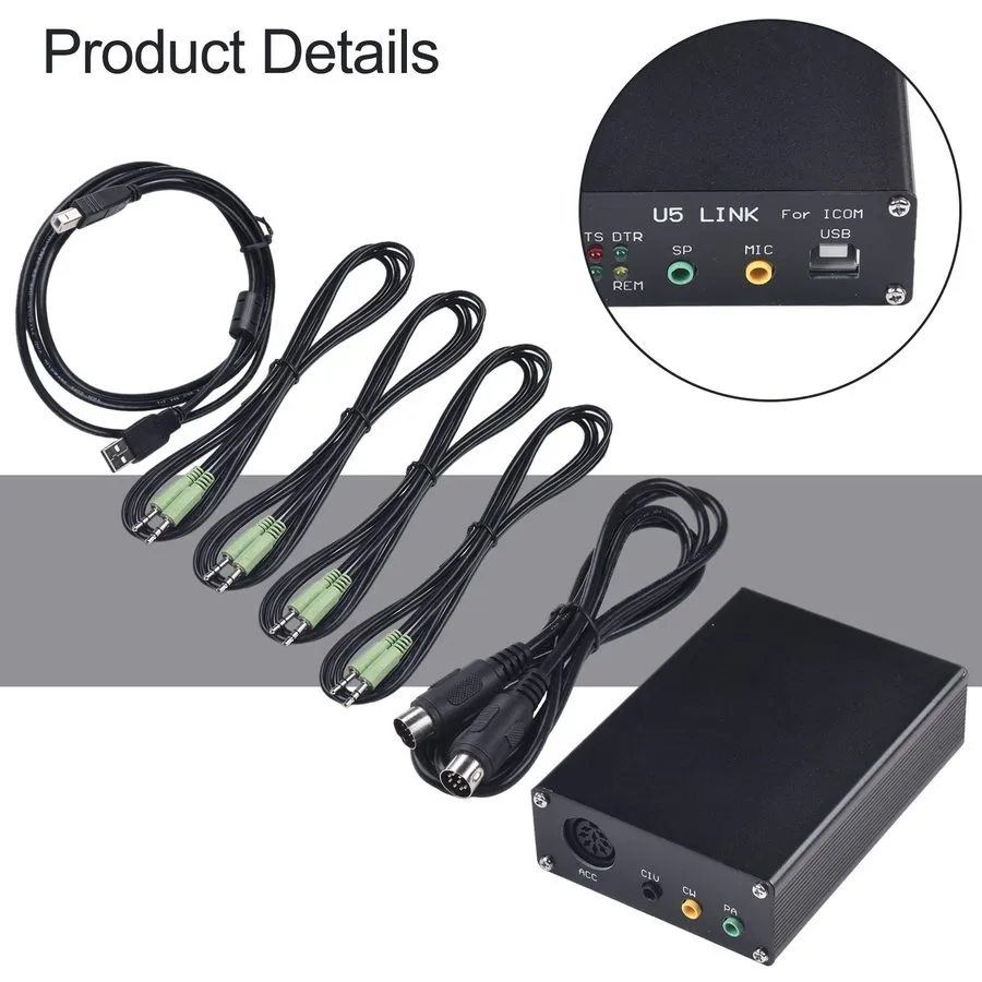 Радиостанция Version U5 Link для ICOM Radio Connector with Power Amp Interface D — фото лота 2