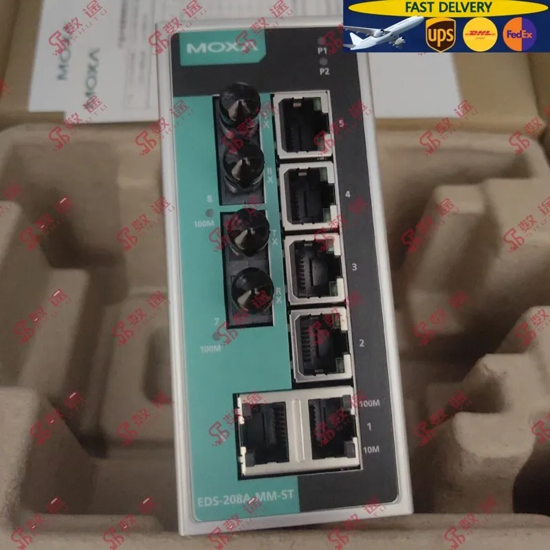 IIoT-устройство # MOXA EDS-208A-MM-ST Industrial Ethernet Switch