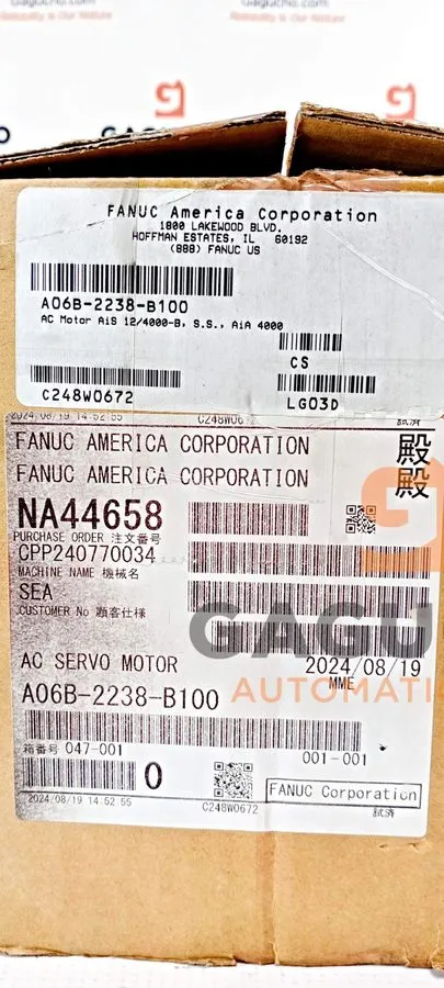 Серводвигатель FANUC A06B-2238-B100 Alpha iS 12 AC Servo Motor