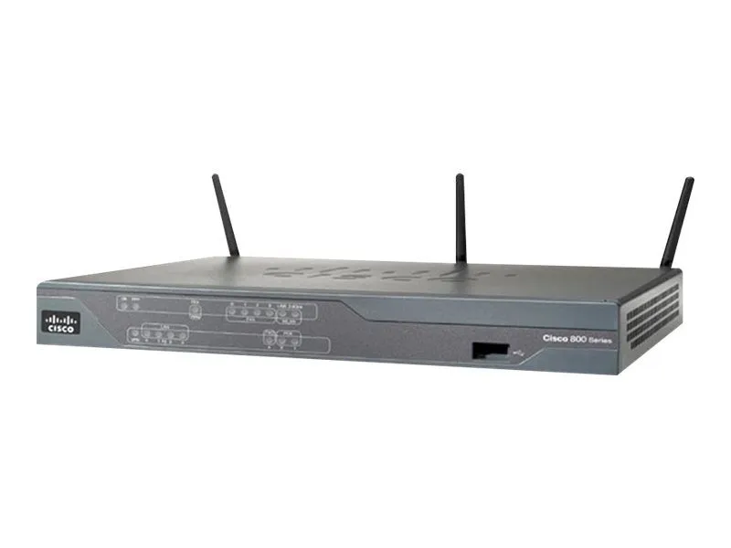 Маршрутизатор Cisco 881W 4-Port 10/100 Wireless N Router (CISCO881W-GN-A-K9)