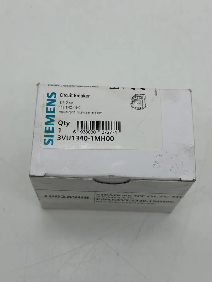 Автоматический выключатель Siemens Motor Protection Circuit Breaker 3VU1340-1MH0