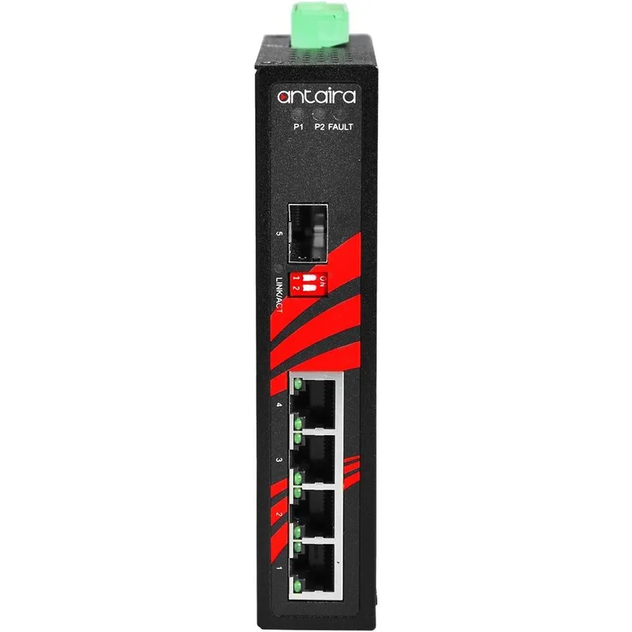 Коммутатор Antaira LNX-0501G-SFP 5-Port Industrial Unmanaged Ethernet Switch — фото лота 1