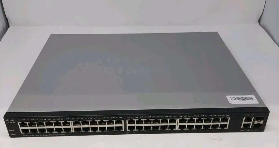 Коммутатор Cisco SG200-50FP 50-Port Gigabit PoE Smart Switch