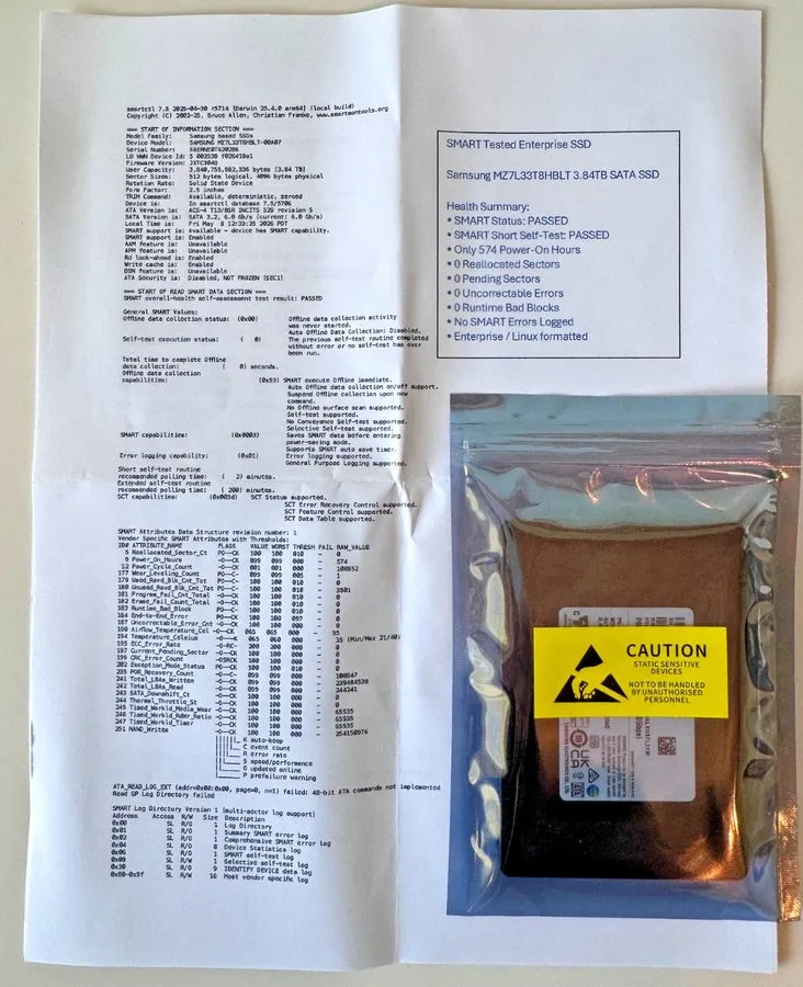 SSD-накопитель Samsung PM893 2.5" 1.92TB SATA III