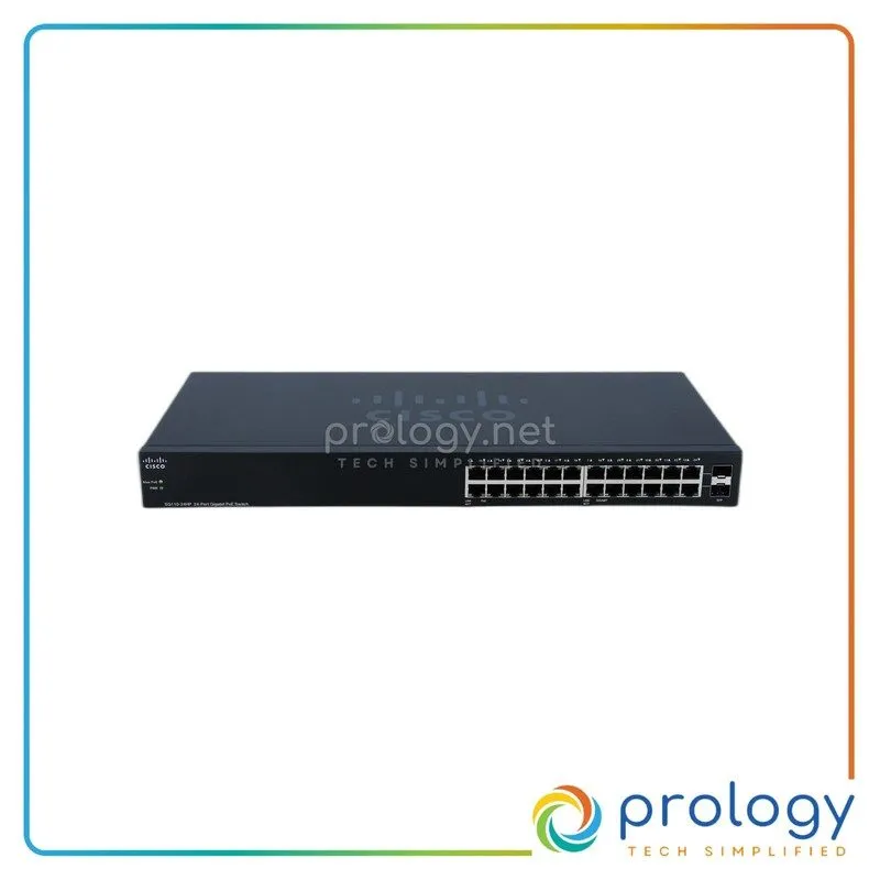 Коммутатор Cisco SG110-24HP 24-Port Gigabit PoE Unmanaged Switch 100W 2x SFP
