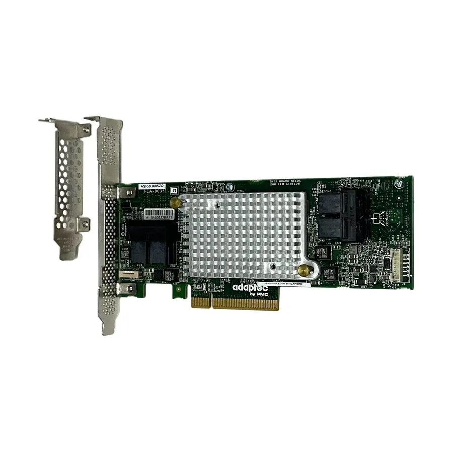 Контроллер Adaptec SAS ASR-81605ZQ 16 Port PCIe 3.0 x8 12Gbps 1GB w/ BBU Raid Co