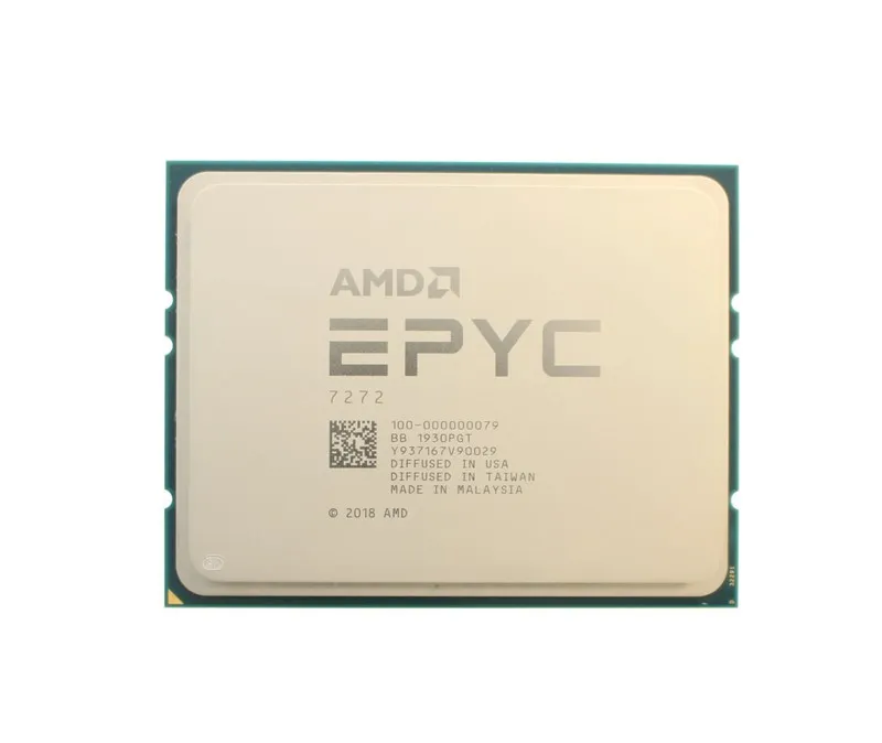 Процессор AMD EPYC 7272 cpu processor 12 core 24 threads 2.9GHZ up to 3.2GHZ 120