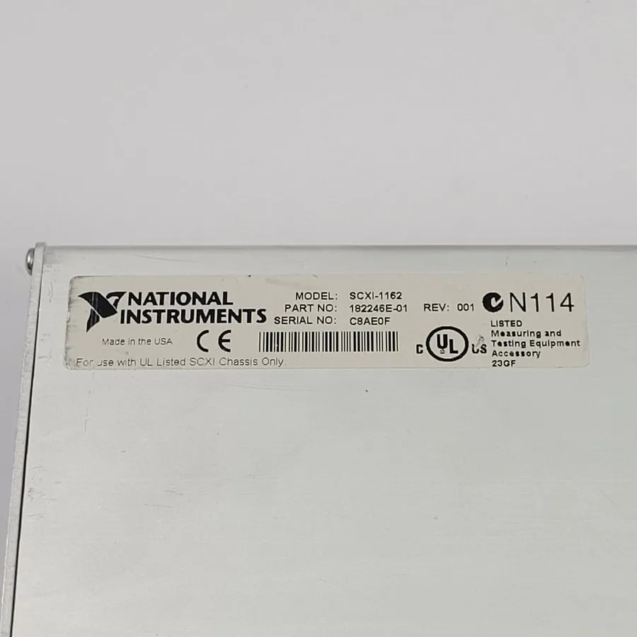 Модуль ввода-вывода National Instruments SCXI-1162 Channel Isolated Digital I/O 