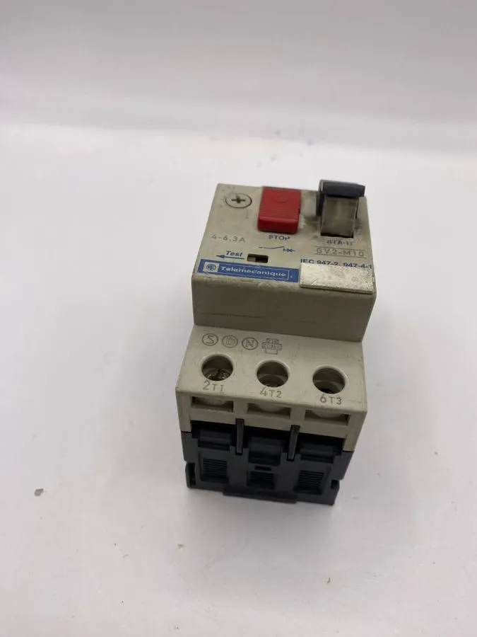 Автоматический выключатель Telemecanique GV2-M10 4-6.3 A Motor Circuit Breaker 6