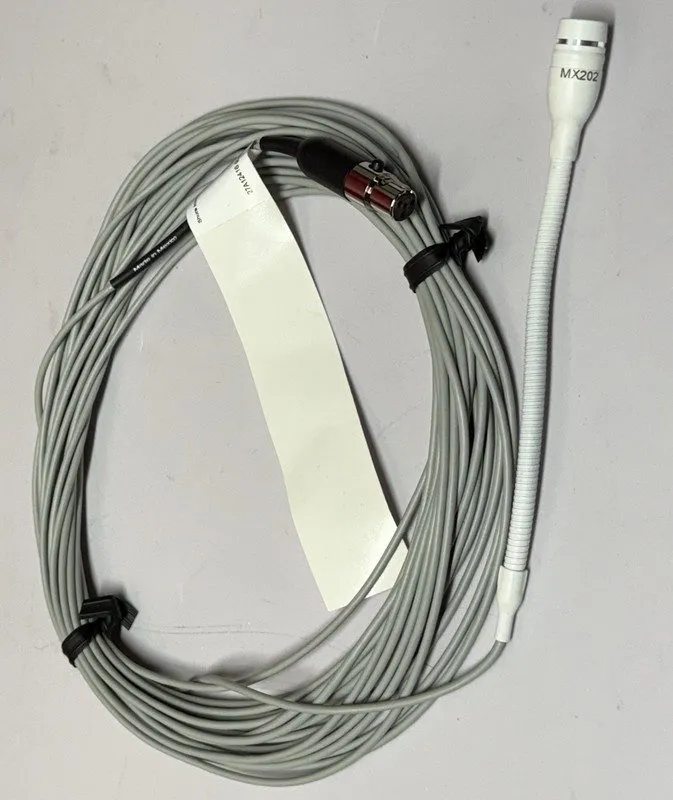 Микрофон SHURE MX202W/C MICROFLEX OVERHEAD MICROPHONE, CARDIOID CONDENSER, OFF-W