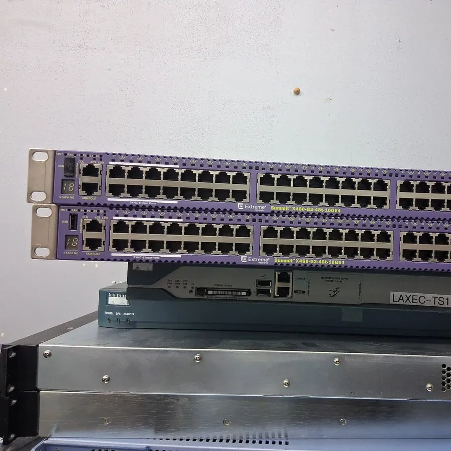 Коммутатор Extreme Networks X460-G2-48t-10GE4 48-Port Ethernet 10Gbe SFP+ Switch — фото лота 1