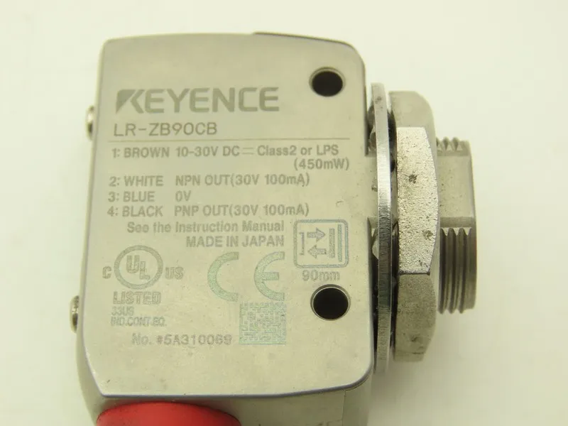 Датчик KEYENCE LR-ZB90CB LASER SENSOR 10-30VDC