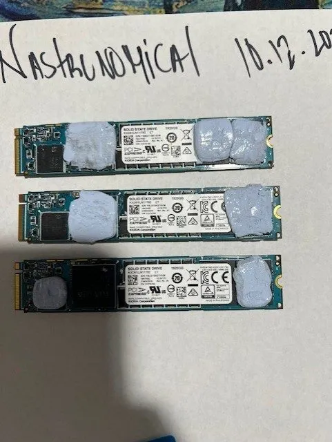 SSD-накопитель Kioxia XD5 1.92TB 1920GB PCIe Gen3 x4 NVMe M.2 22110 SSD KXD51LN1