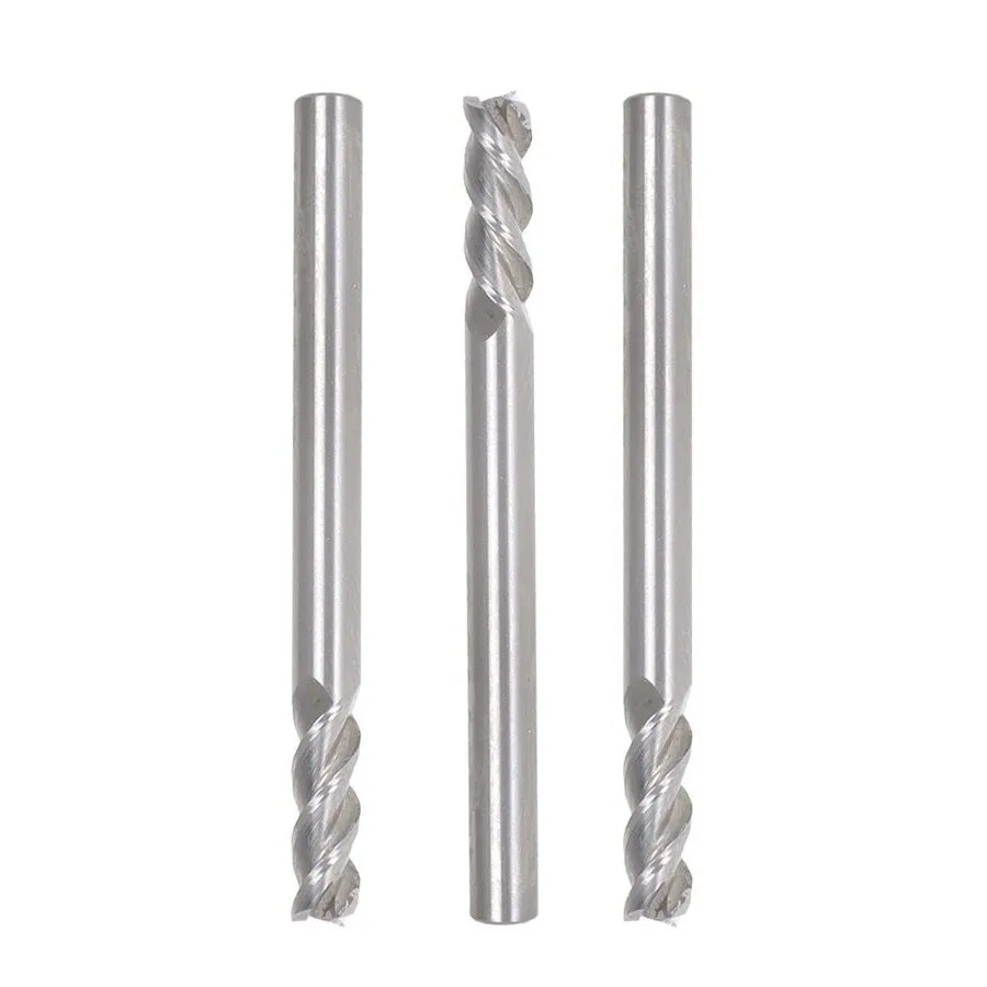 Режущий инструмент NIAGARA TiN Carbide Ball End Mill 3/16" Dia X 5/8" LOC X 2" O — фото лота 1