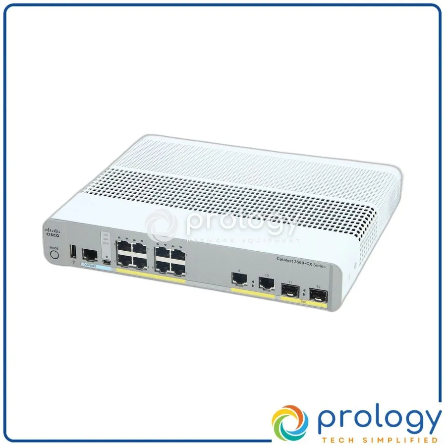 Коммутатор Cisco WS-C3560CX-8TC-S 8 Port Gigabit Switch Fully IOS 15.2.7E10