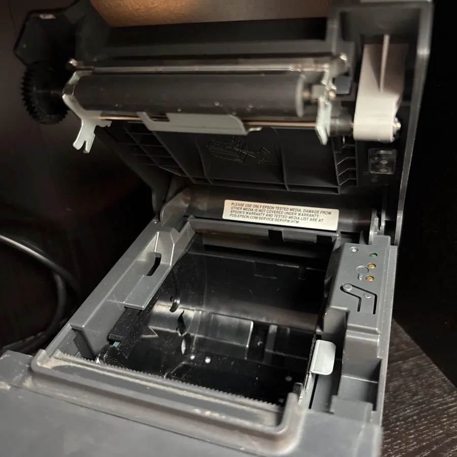 Принтер чеков Epson TM-T20II M267E Thermal Receipt Printer POS USB Ethernet RS23 — фото лота 2