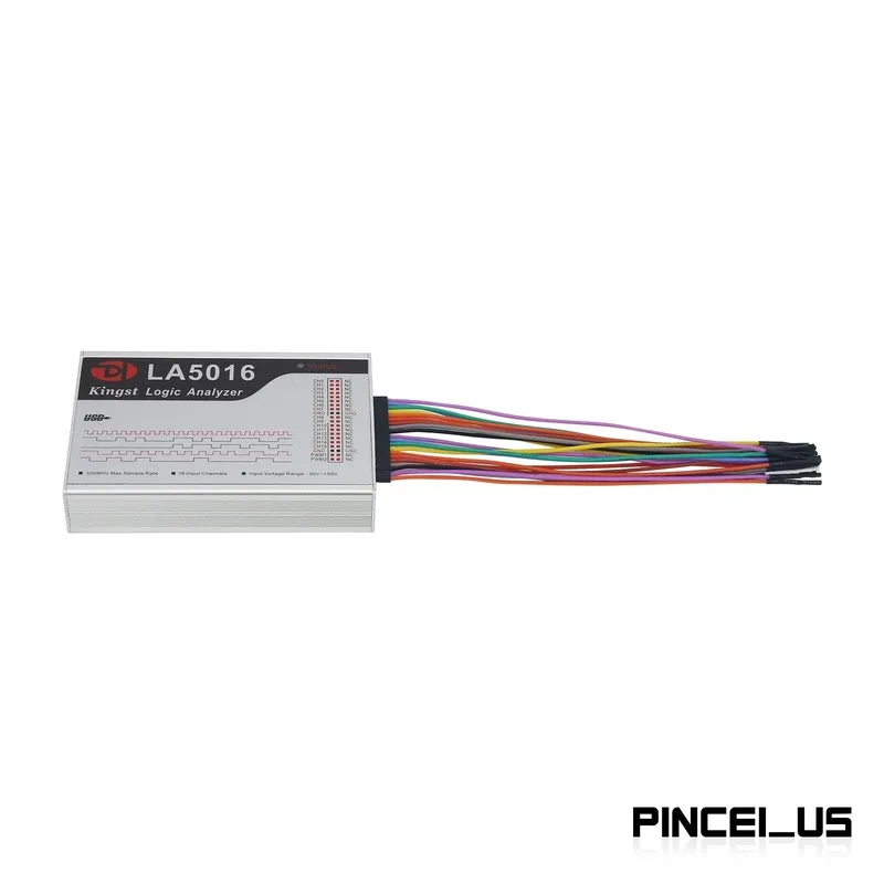 Логический анализатор Logic Analyzer LA5016 PC 500MHz Max Sample Rate PWM 16Chan — фото лота 1