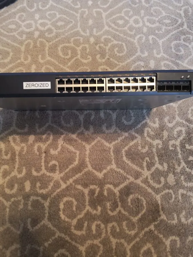 Коммутатор Juniper EX2200-24P-4G 24 Port POE Gigabit Managed Ethernet Switch