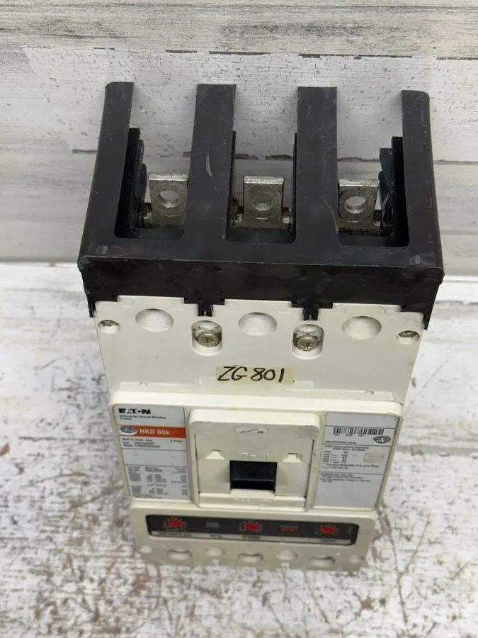 Автоматический выключатель EATON HKD 480V 65K HKD3400F 3 POLE 250 AMP TRIP CIRCU