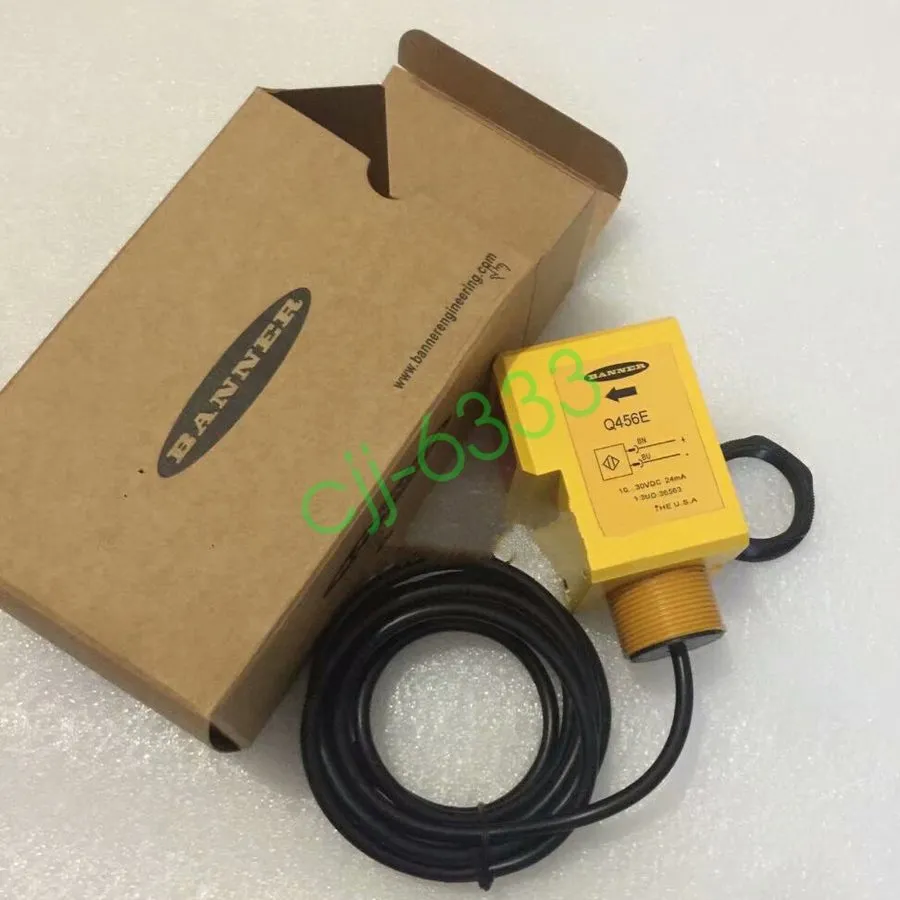 Фотоэлектрический датчик BANNER Q456E Photoelectric Switch Sensor — фото лота 1