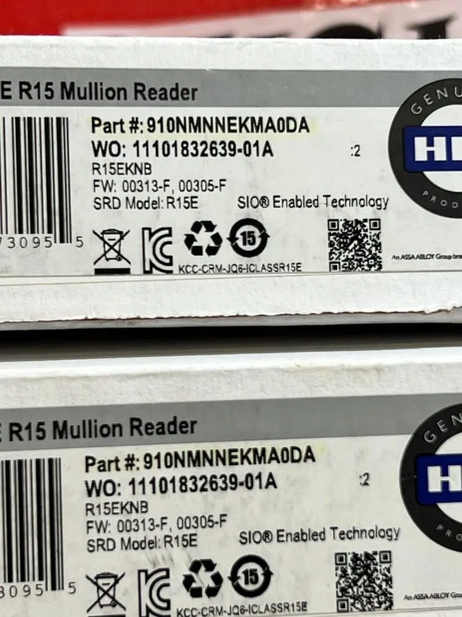 Оборудование видеонаблюдения HID 910NMNNEKMA0DA iClass SE R15 Mullion er