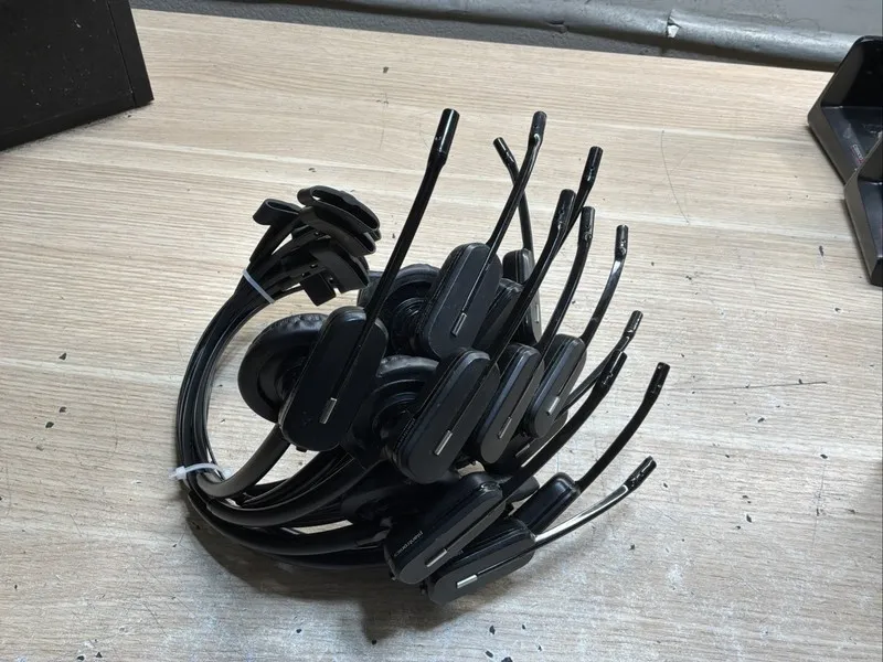 VoIP-шлюз Plantronics CS500 XD 900MHz Wireless Headset System Black/JUA3152 — фото лота 1
