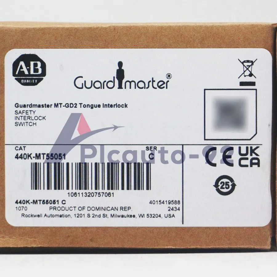 Реле безопасности Allen Bradley 440K-MT55051 Guardmaster MT-GD2 Tongue Interlock