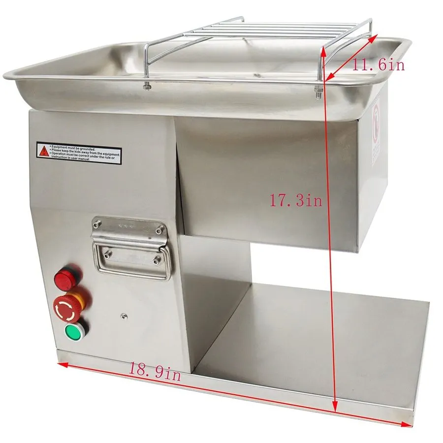 Оборудование для общепита Commercial Meat Grinder,550Lb/H 1100W Heavy Duty Stain