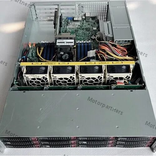 Сервер Supermicro H11SSW-NT Server/12X3.5"(2X NVME)+1XEPYC 7702/8X32G 3200MHz/1X