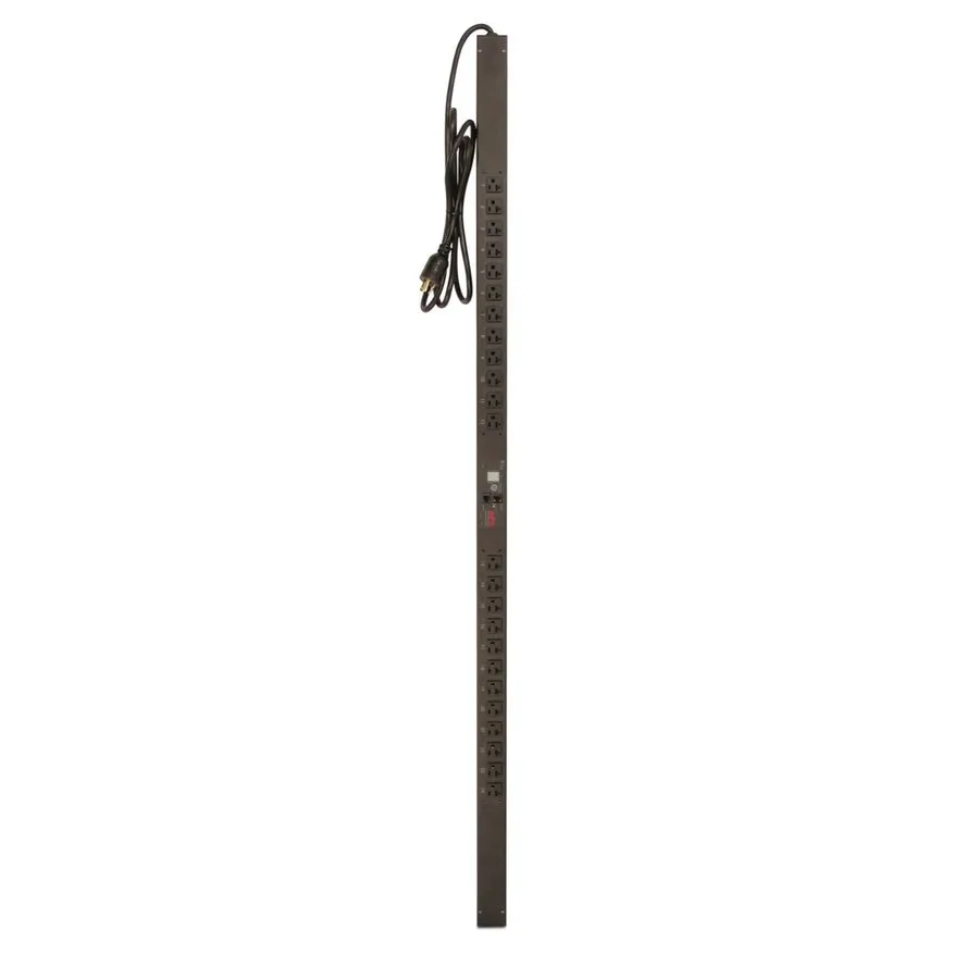 Блок розеток PDU APC AP7830 Rack PDU, Metered, 0U, 20A, 1920VA, 120V, Output: 5-