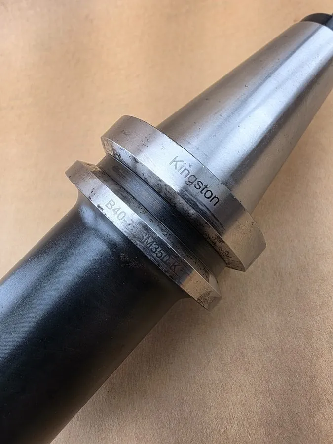 Режущий инструмент Kingston B40-75SM350-K BT40 3/4" Shell Mill / Face Mill Holde — фото лота 1