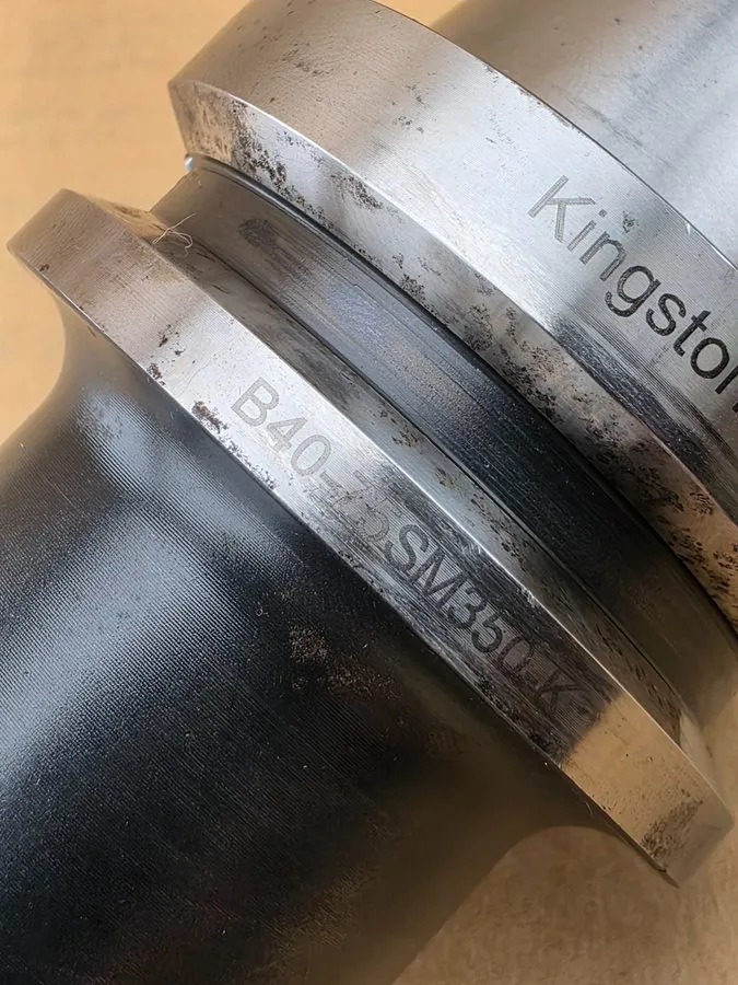 Режущий инструмент Kingston B40-75SM350-K BT40 3/4" Shell Mill / Face Mill Holde — фото лота 2