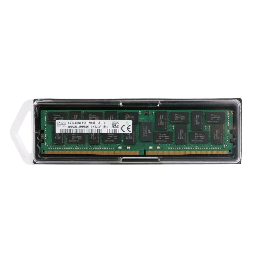Модуль памяти SK hynix 64GB DDR4 LRDIMM ECC Registered PC4-2400T 288-Pin HMAA8GL — фото лота 1