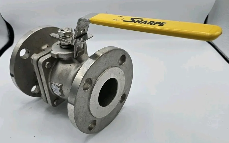 Клапан Sharpe S4GPA 1/2" CF8M Body 316 Stainless Steel Ball Valve TFM Seat B16.3 — фото лота 1
