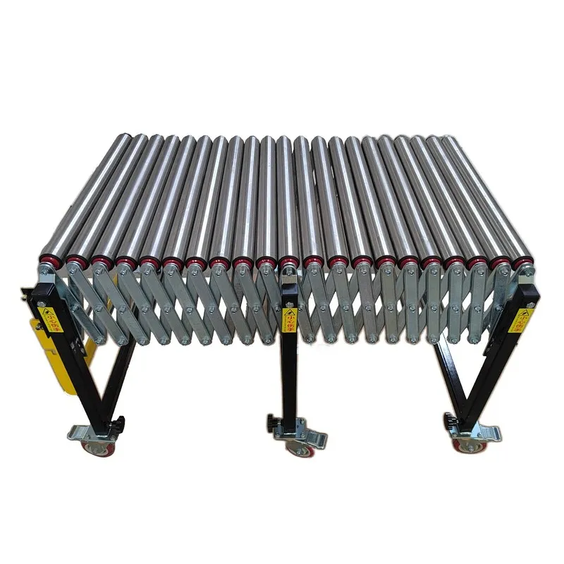 Конвейер Powerless Stainless Steel Roller Conveyor Height & Length Adjustable 15 — фото лота 1