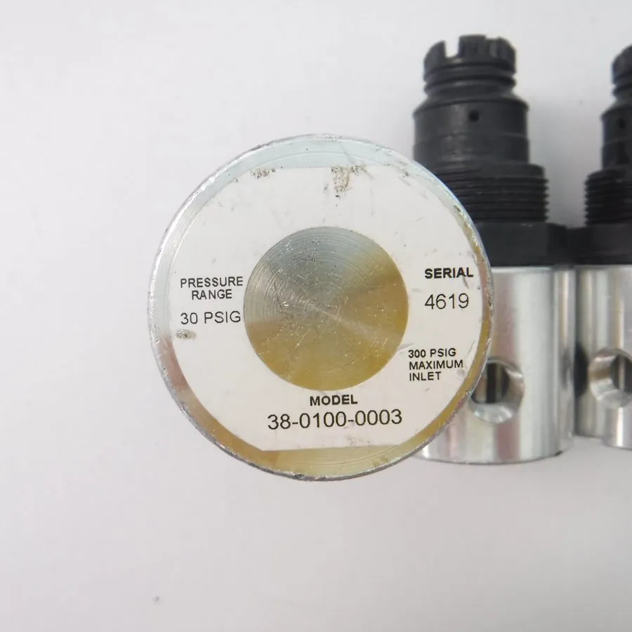 Трубопроводная арматура FBD 38-0100-0003 CO2 Pressure Regulator 30PSI — фото лота 1
