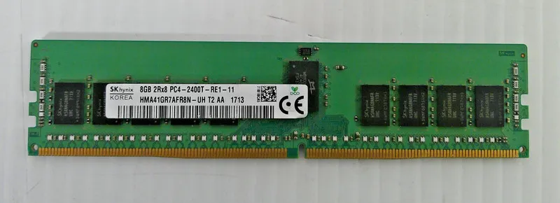 Модуль памяти SK Hynix 8GB 2Rx8 PC4-2400T-RE1-11 RAM HMA41GR7AFR8N-UH