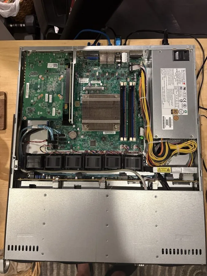 Сервер Supermicro SuperChassis Xeon Quad E3-1265L V2 2.50GHz 32GB RAM 1U Rack Se — фото лота 2