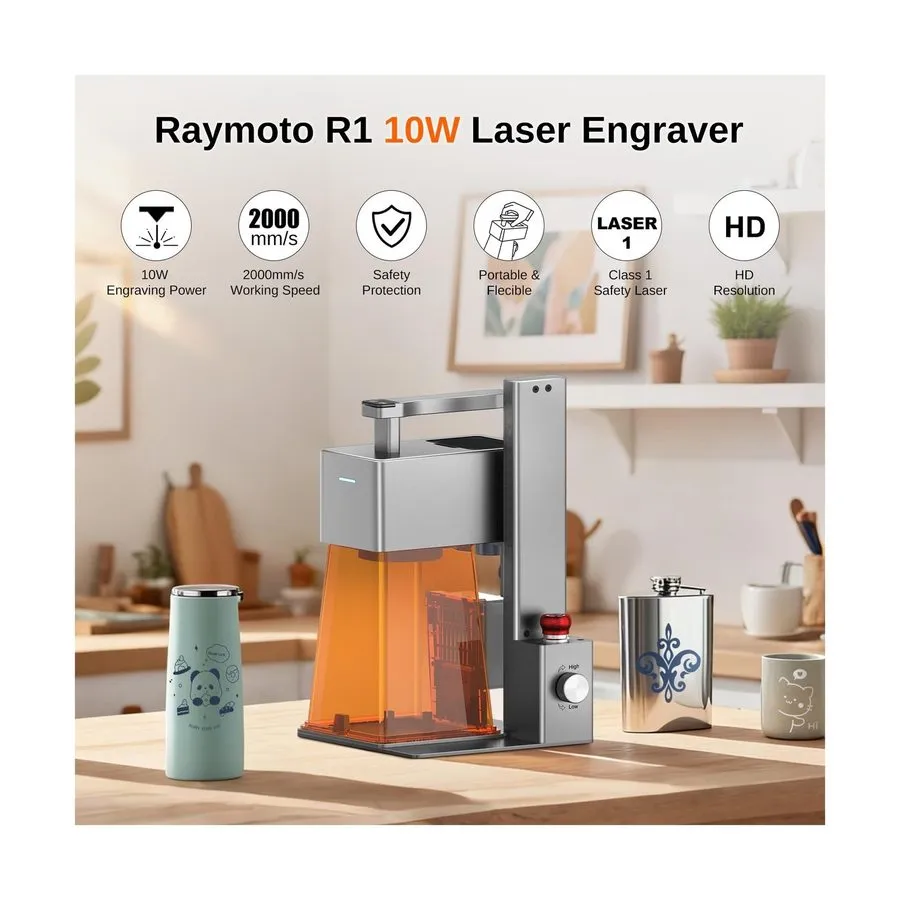 Лазерный гравёр Genmitsu Laser Engraver Kortek 10W 10000mW, Desktop Laser Cutter